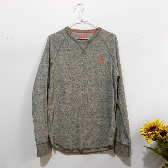 American Eagle Outfitters Other - American Eagle Outfitters Thermal Gray Shirt Sz L